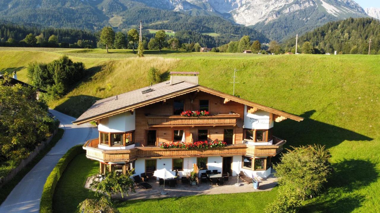 Appartementhaus Zum Schneider Scheffau am Wilden Kaiser Exterior photo